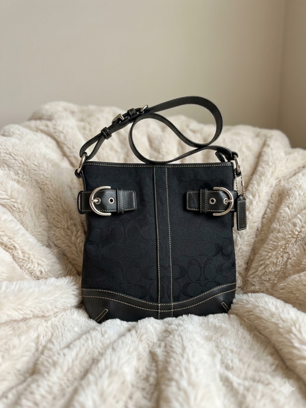 Coach Soho Signature Buckle Duffle Bag